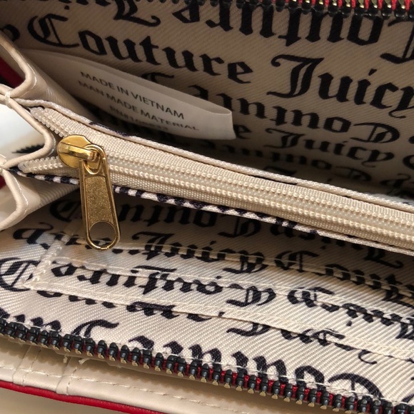 Juicy Couture Cool Red Love Never Dies Multi Compartment Bifold Wallet NWT - Picture 14 of 16